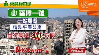 【東莞樟木頭 | 香樟1號】一站羅湖 | 精裝平層公寓 | 出行周邊 Chill 方便 | ￥8xxx/㎡起 | #大灣區置業 #東莞樓盤 #香樟一號 | V+物業聯展中心