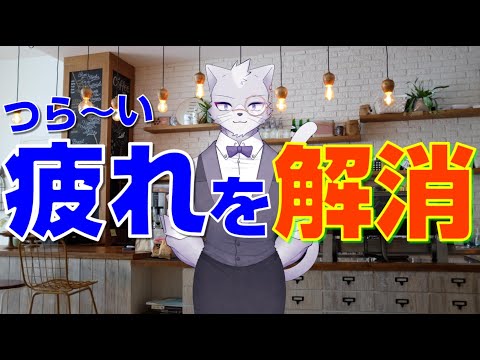 これで疲れ知らず！疲れない体を作る方法【紳士猫Vtuberアルバ】