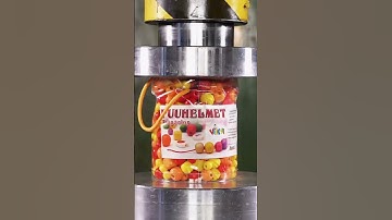 Crushing Crunchy & Soft Things ! BreakingGlass Bottles#asmr #satisfying #satisfyingvideo