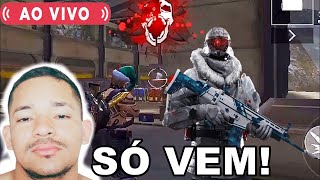 LIVE ON 🔴 SALA INFINITA COM INSCRITOS -  FREE FIRE AO VIVO