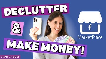 DECLUTTER and MAKE MONEY with Facebook Marketplace!