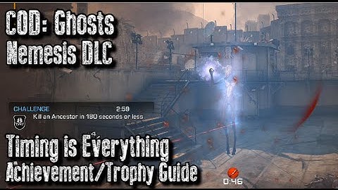 COD: Ghosts - Nemesis DLC - Timing is Everything Achievement/Trophy Guide - Final 3 Ancestors