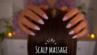 [ASMR] Head and Scalp Massage | Sleep Therapy | low light | No Talking