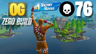 OG ZERO BUILD Fortnite | High Kill Solo VS Squads Gameplay | Keyboard & Mouse
