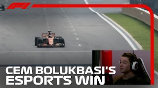 Cem Bolukbasis Dominant F1 Esports Win 2017 F1 Esports Grand Final