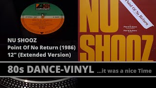 NU SHOOZ - Point Of No Return (Extended Version) (1986) 12" MAXI-SINGLE