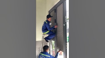 Rèm tổ ong trên kính #rèm_tổ_ong_trên_kính