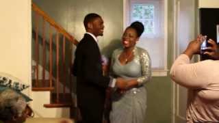Prom Send Off for Andranae & Paul