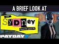 A brief look at The Sydney Character Pack DLC. [PAYDAY 2]