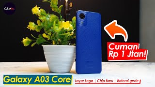 Budget Rp 1 Jutaan! Samsung Galaxy A03 Core Bisa Jadi Pilihan! Unboxing & Review