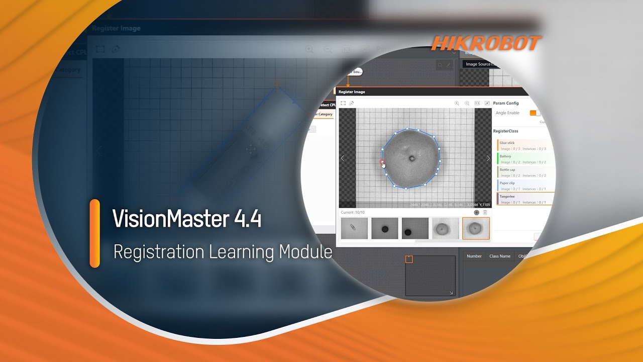 Vision Master Software Module Icon Machine Vision/VisionMaster 4.4/Register Learning Module - YouTube