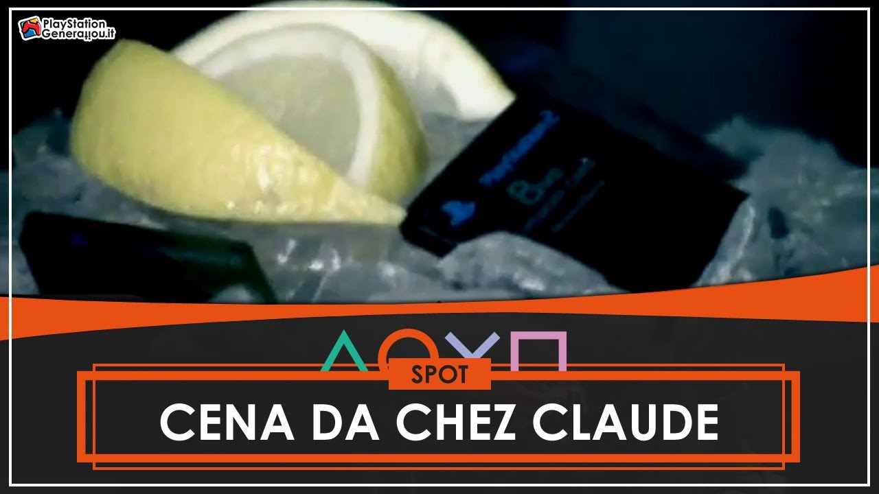 PlayStation 2 - Cena da Chez Claude - Spot ITA (2002)