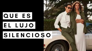 Que es lujo silencioso | Silent Luxury | #49 | Story Time Fashion Edition