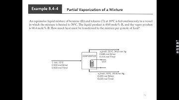 Principles of Chemical Engineering || Chapter 8 Part (7) (Jan 2021)