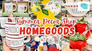 HOMEGOODS SHOP WITH ME SUMMER DECOR \& MORE