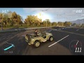 Beginner&#39;s Forza Horizon 4 US Army Willys Jeep 124km First place Money Farming Crazy racing