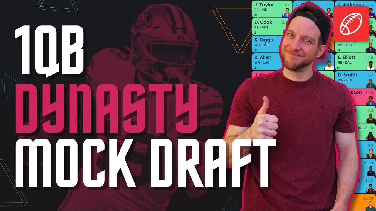 2022 dynasty rookie mock draft 1qb