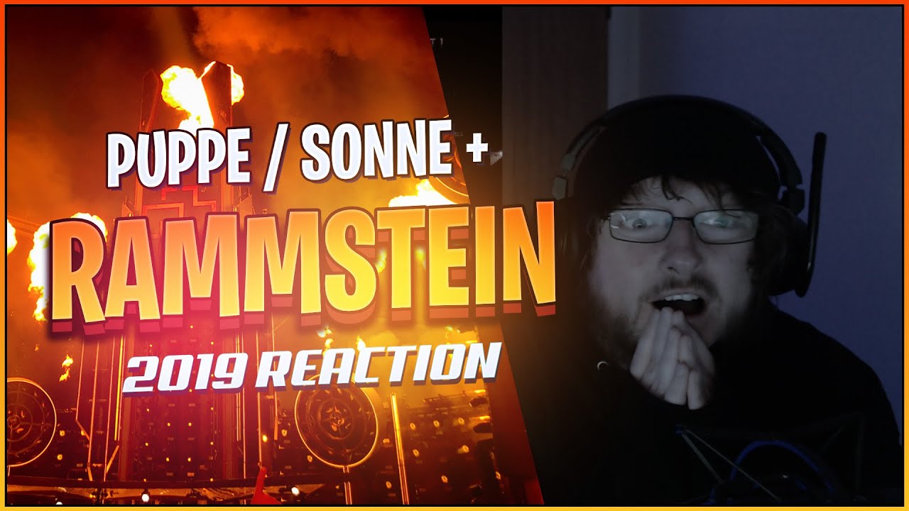 Rammstein Reaction LIVE 2019 - SONNE / PUPPE / RAMMSTEIN / ICH WILL