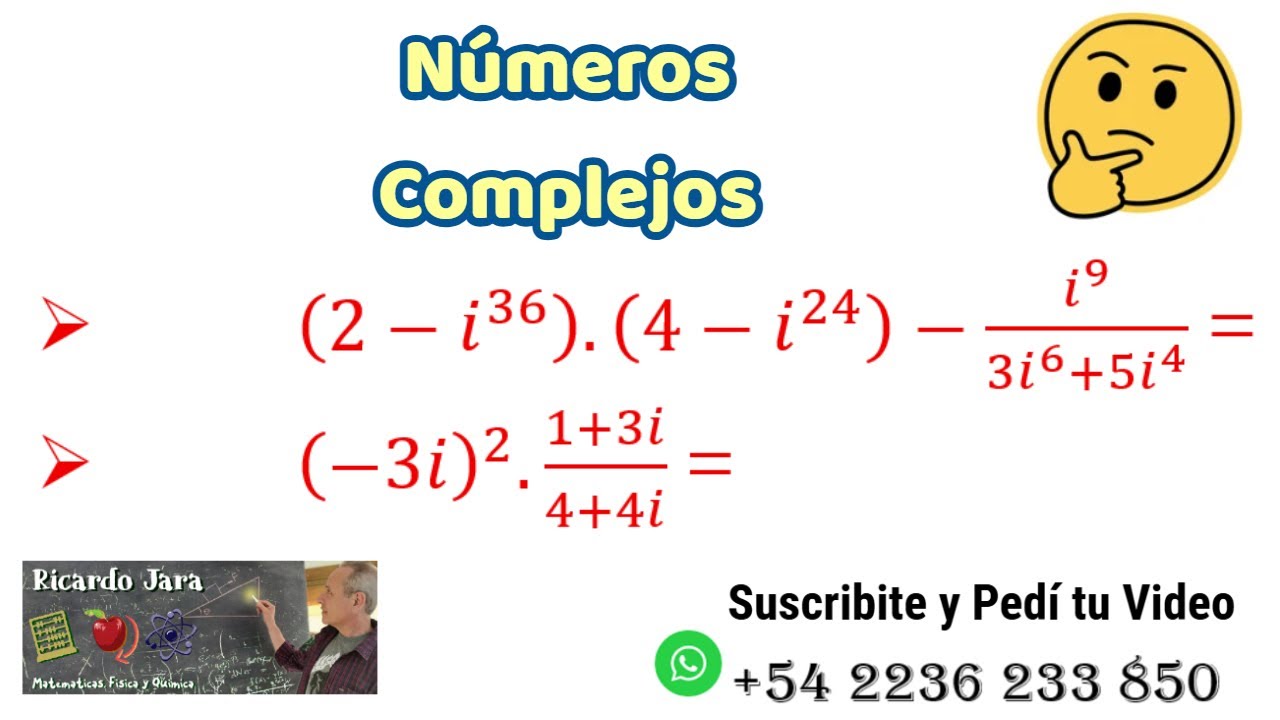 Operaciones con Complejos