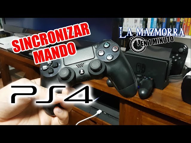 Como sincronizar o resetear los mandos de PS4 