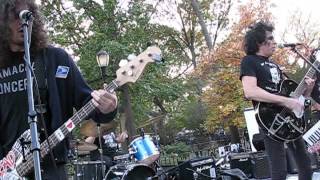 Video thumbnail of "THE UNDEAD When The Evening Comes TOMPKINS SQUARE PARK NYC November 1 2015"