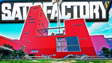 Satisfactory Factory Tour + Design Overview! | Satisfactory Early Access Gameplay Ep 26