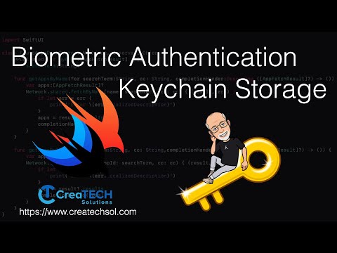 SwiftUI Biometric Authentication and KeyChain storage
