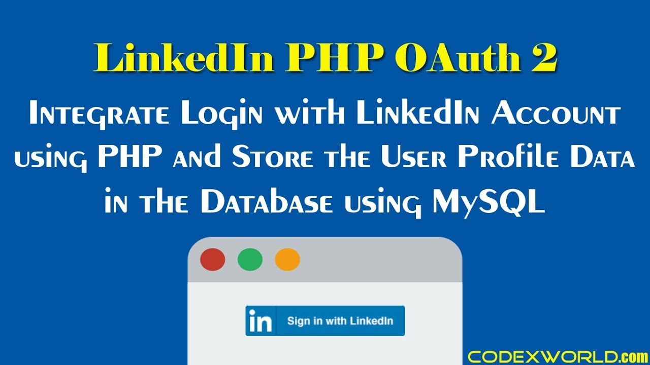 How to Implement LinkedIn login in laravel • DevRohit Think simplified