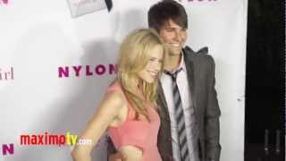 Halston Sage and James Maslow NYLON Magazine Annual May Young Hollywood Party