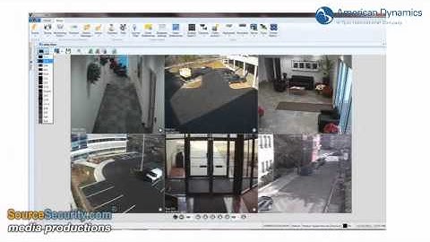 American Dynamics victov 4.1 Video Management System