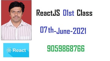ReactJS 01st class by Praveen Gubbala 8AM  9059868766 Introduction to Web Development