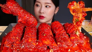 ASMR SPICY BRAISED GIANT LOBSTERS! LOBSTER FRIED RICE MUKBANG Eating Show