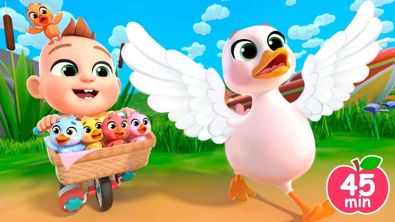 Finger Family & Five Little Ducks 🦆👨‍👩‍👧‍👦 | Fun Nursery Rhymes & Kids Songs