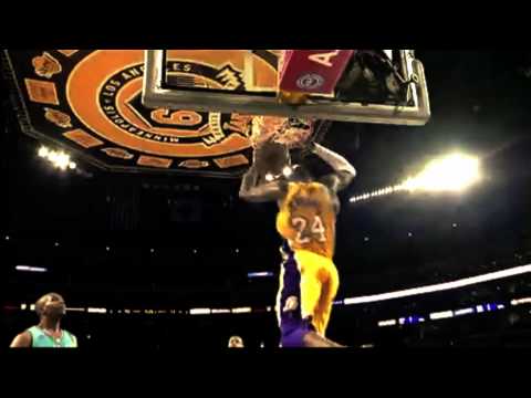 KOBE BRYANT-RIGHT ABOVE IT