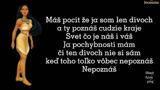 Farby Vetra Text pocahontas