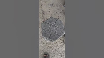 Hand demoulding  paver block, interlocking tiles