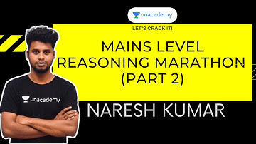 Reasoning Marathon in Tamil for Mains - 2 by Naresh Kumar
