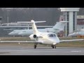 Raytheon Hawker 400XP Take-Off at Airport Bern-Belp