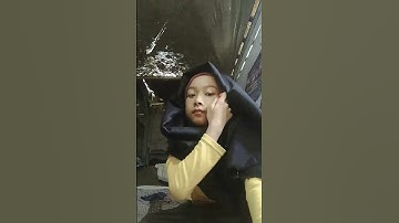 Thumbnail of tutorial memakai cadar dari kerudung segi empat 😊 maaf ya kalau jelek