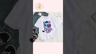 BT21 T-shirt #shorts #bt21 #bts #btsarmy #shopping