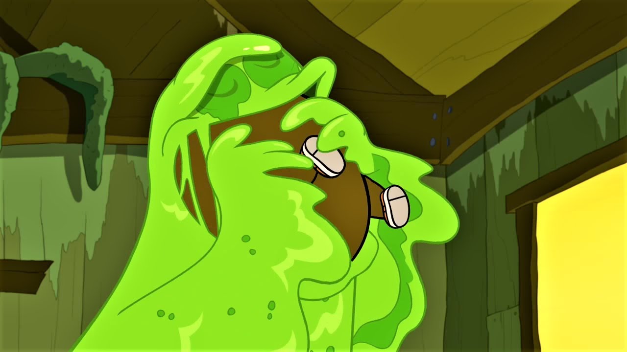 Slime monster eats people (CL S01E18b)