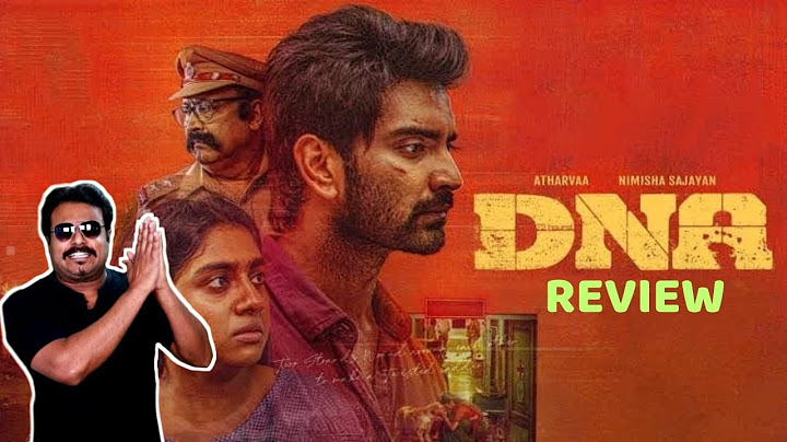 DNA Movie Review by Filmi craft Arun | Atharvaa | Nimisha Sajayan | Nelson Venkatesan