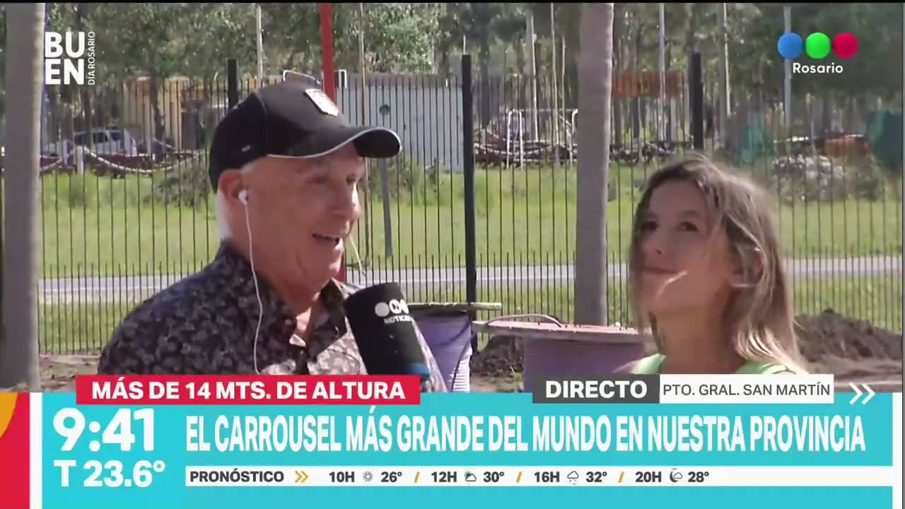 El carrusel más grande del mundo - Buen Día Rosario