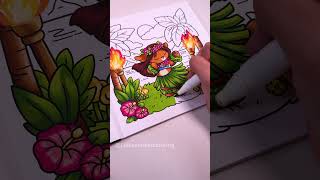 🌴🌺 Cozy Hawaii Cover | Cozy Hawaii Coloring Book by Jade Summer