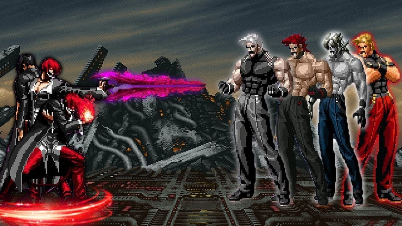 Ult Rugal 🎮FighterNation🎮 Yagami AD LV 2 Vs Ultimate Rugal Team - YouTube