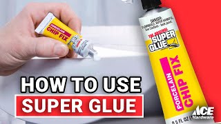 How To Use Super Glue | Ace Hardware