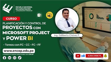 CURSO: PLANIFICACIÓN Y CONTROL DE PROYECTOS CON MICROSOFT Y POWER BI  2025
