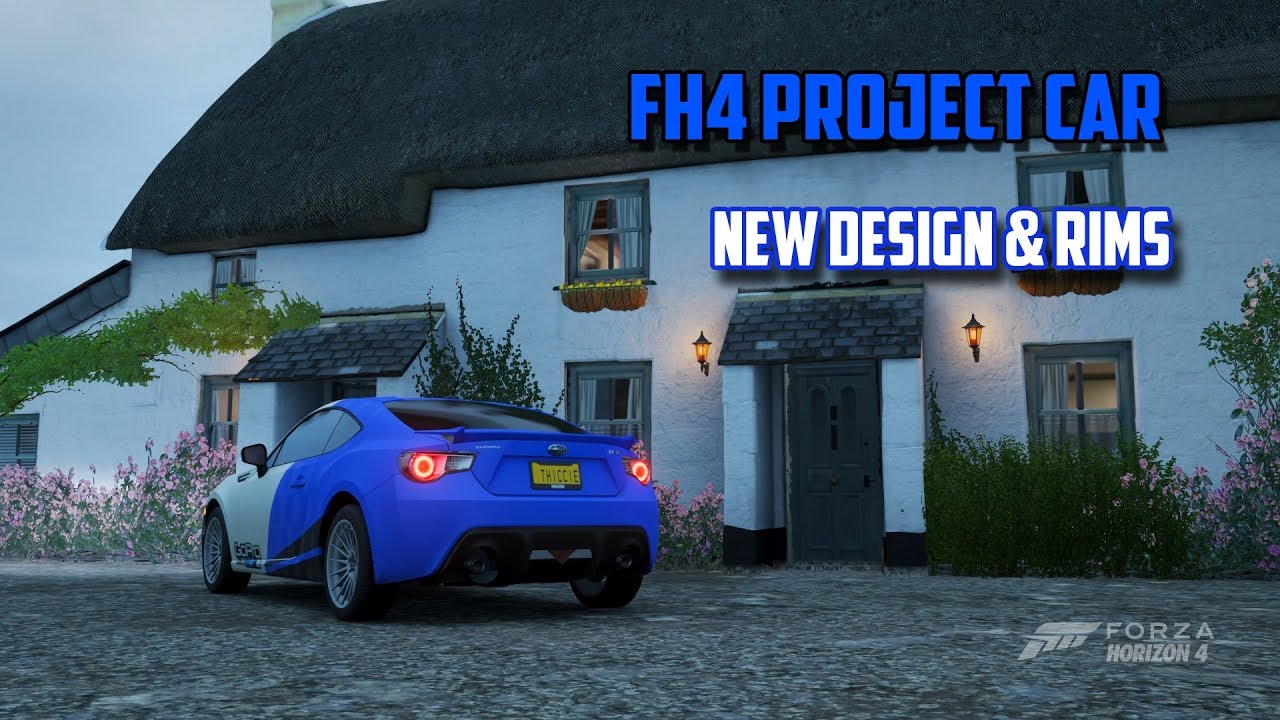 Forza Horizon 4 Project Car 2 New RIMS! New Paint Job! YouTube