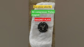 AC compresser Pulley magnet  🧲 plate➡️#shortvideo #shorts #viralvideo #youtubeshorts #ac #compressor