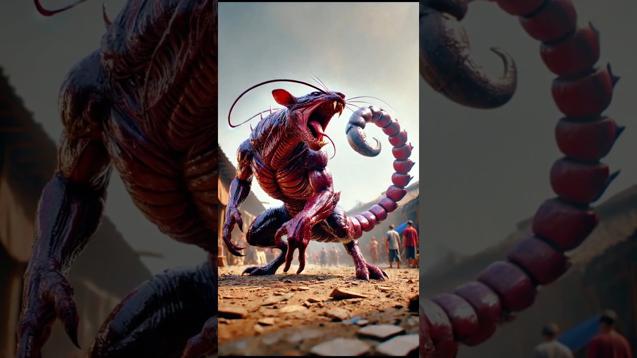 MUTAN, AN AMAZING FUSION OF ANIMAL SPECIES SCORPION, 